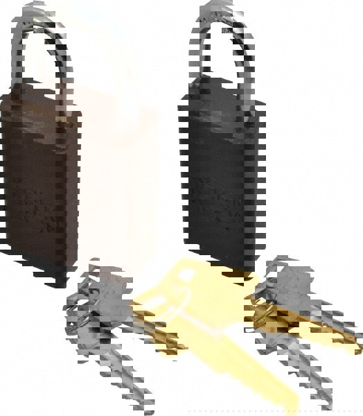 Lockout Padlock: Keyed Alike, Aluminum,